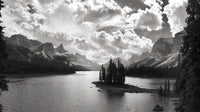 Maligne Lake, Jasper : semi-gloss