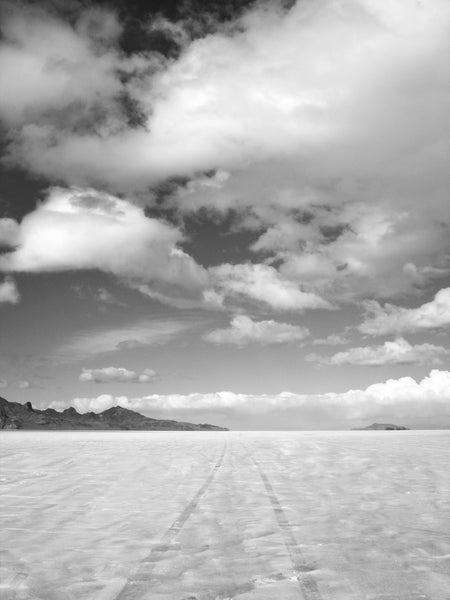 Bonneville Salt Flats : semi-gloss